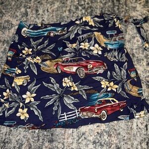 Hilo Hattie Nautical Print Skirt